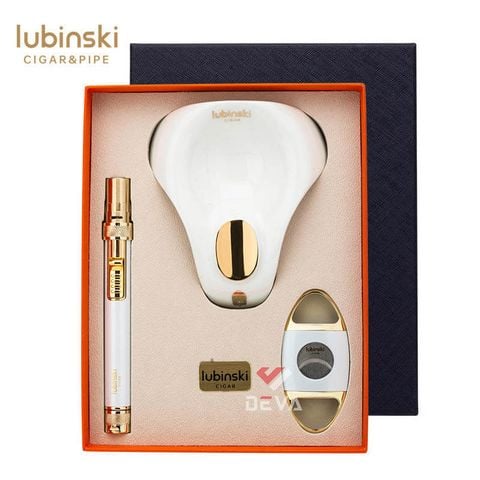 Set phụ kiện Cigar chính hãng Lubinski 3 món đa năng YJA 80027