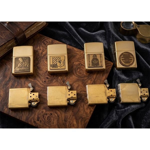 Set Bật Lửa Zippo 1995 Limited Edition Vol.1 World War II - Bản Kỷ Niệm 50 Năm Kết Thúc Thế Chiến II (Full Box)