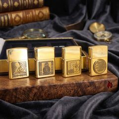 Set Bật Lửa Zippo 1995 Limited Edition Vol.1 World War II - Bản Kỷ Niệm 50 Năm Kết Thúc Thế Chiến II (Full Box)