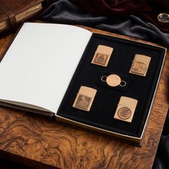 Set Bật Lửa Zippo 1995 Limited Edition Vol.1 World War II - Bản Kỷ Niệm 50 Năm Kết Thúc Thế Chiến II (Full Box)