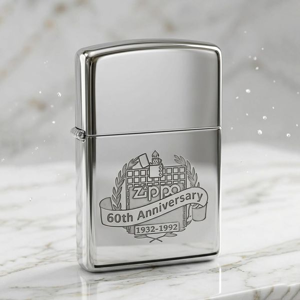 Set Zippo 1996 Kỷ Niệm 60 Năm Thành Lập (1932-1992)  Collector's Edition Vintage Series Full Box C90