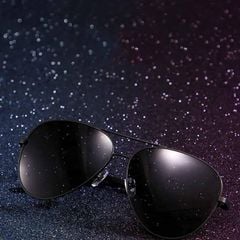 Set Bật Lửa Zippo Ốp Emblem Gấu Bạc Kèm Kính Mắt Cao Cấp ZN143