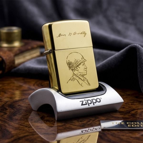 Set 4 Bật Lửa Zippo 1994 Kỷ Niệm 50 Năm D-Day Normandy (1944-1994) – Bộ Tứ Tướng Lĩnh Đồng Minh C99