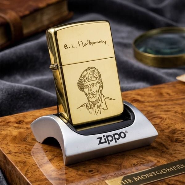 Set 4 Bật Lửa Zippo 1994 Kỷ Niệm 50 Năm D-Day Normandy (1944-1994) – Bộ Tứ Tướng Lĩnh Đồng Minh C99