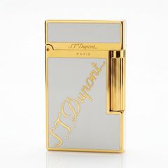 Dupont trắng chữ vàng chéo D155