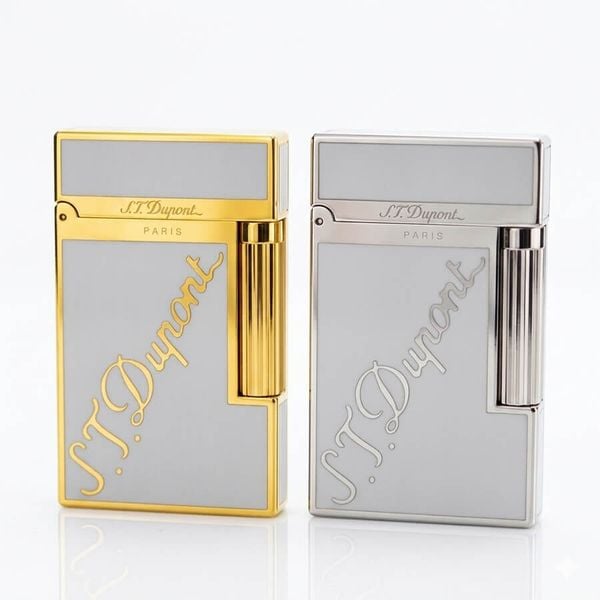 Dupont trắng chữ vàng chéo D155