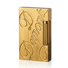 Dupont Hồng Kông Vân Xước Mịn Khắc Chữ Chìm LOGO Dupont D03