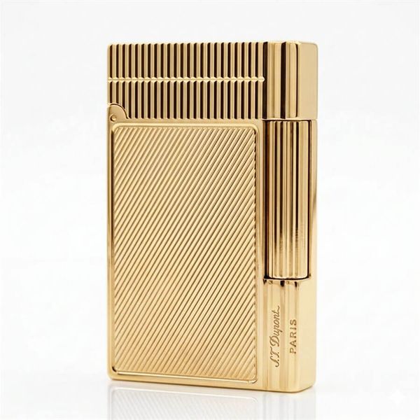 Dupont Hồng Kông Vân Sóng Nổi Kẻ Sọc Dọc Viền D149