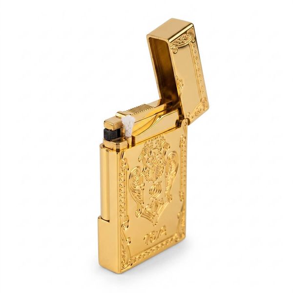 Dupont Xăng Đá Khắc Chìm Hoa Văn Hoàng Gia Paris 1872 Opera Garnier D198-DX