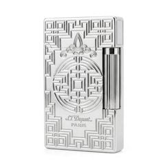 Dupont Hồng Kông Khắc Hoa Văn Chữ Triện Phúc Lộc D23