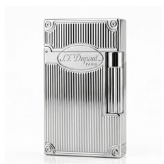 Set Quà Tặng bật lửa ST Dupont màu vàng kẻ dọc D118