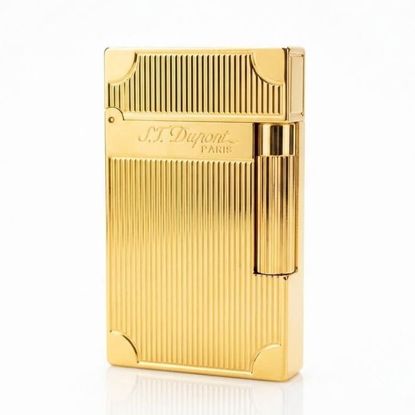 Bật lửa Dupont kẻ chặn 4 góc D75