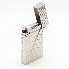 Dupont Xăng Đá Họa Tiết Vân Kim Cương Tam Giác 3D D180-DX
