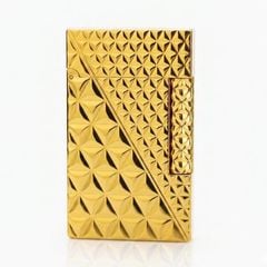 Dupont Xăng Đá Họa Tiết Vân Kim Cương Tam Giác 3D D180-DX