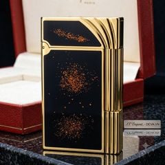 Sơn mài 2 lỗ cao hoa văn pháo hoa DPH02