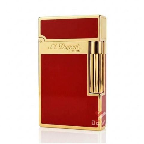 Dupont Xăng Đá 1 Lỗ Sơn Mài Đỏ D61-DX