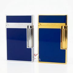 Dupont Hồng Kông Sơn Mài Xanh Trơn Viền Mỏng D37