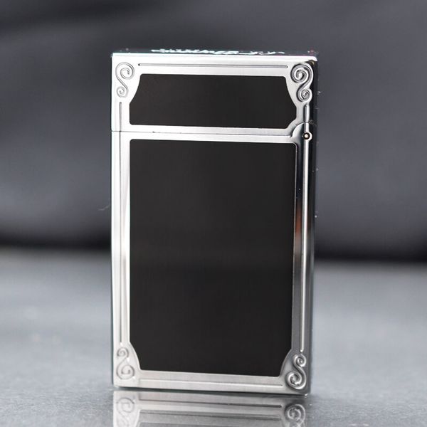 Dupont Sơn Mài Đen Viền Hoa Văn Phục Hưng Cổ Điển D195