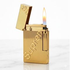 Dupont kẻ sọc Chữ Supper nổi D185