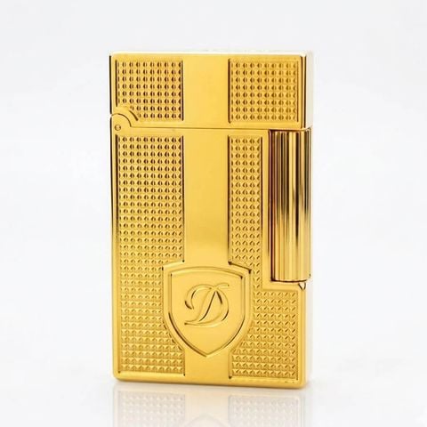 Dupont Xăng Đá Họa Tiết Vân Kim Cương Nhỏ Khiên Khắc LOGO Chữ D D144-DX