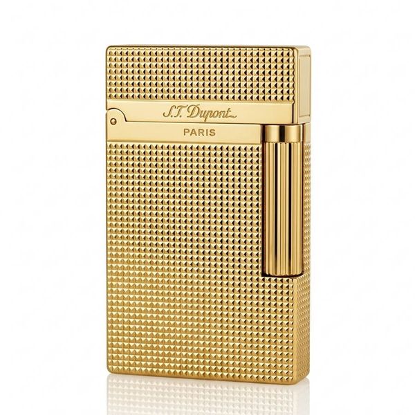 Dupont Xăng Đá Vân Kim Cương Nhỏ Khắc Nổi 3D D26-DX