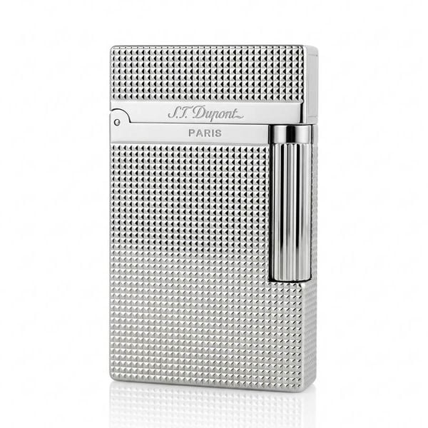 Dupont Xăng Đá Vân Kim Cương Nhỏ Khắc Nổi 3D D26-DX