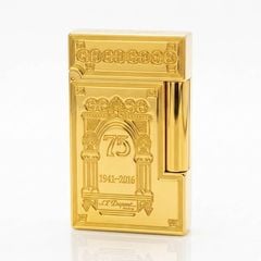 Dupont Xăng Đá Khắc Chìm Hoa Văn Maharaja Kỷ Niệm 75 Năm D209-DX