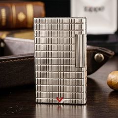 S.T. Dupont Ligne 1 (1 Lỗ Cao) - Bọc Vàng 20 Microns - Tuyệt Tác Di Sản Pháp DPH86