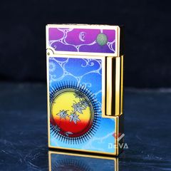 Dupont Hồng Kông Sơn Mài 2 Lửa Chủ Đề With The Row Sun D2C10