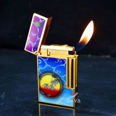 Dupont Hồng Kông Sơn Mài 2 Lửa Chủ Đề With The Row Sun D2C10