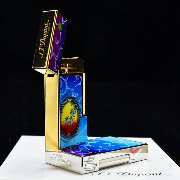 Dupont Hồng Kông Sơn Mài 2 Lửa Chủ Đề With The Row Sun D2C10