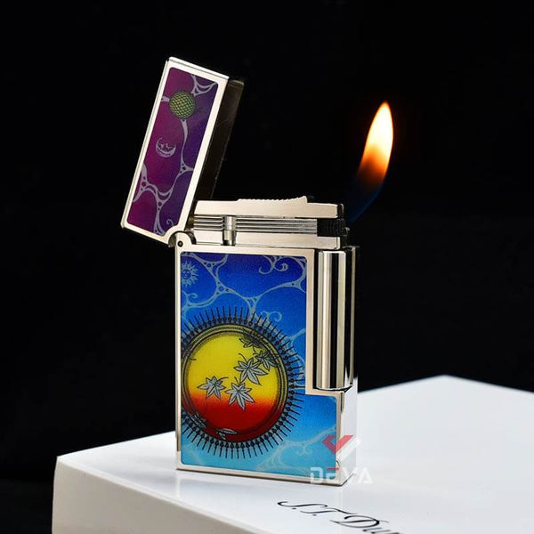 Dupont Hồng Kông Sơn Mài 2 Lửa Chủ Đề With The Row Sun D2C10