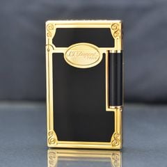 Dupont Sơn Mài Đen Viền Hoa Văn Phục Hưng Cổ Điển D195