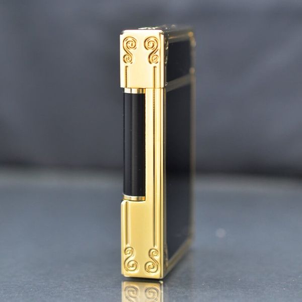 Dupont Sơn Mài Đen Viền Hoa Văn Phục Hưng Cổ Điển D195