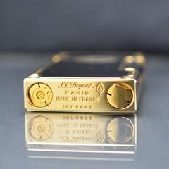 Dupont Sơn Mài Đen Viền Hoa Văn Phục Hưng Cổ Điển D195