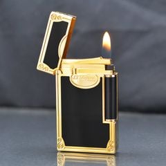 Dupont Sơn Mài Đen Viền Hoa Văn Phục Hưng Cổ Điển D195