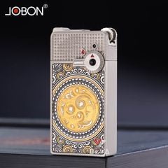 Bật lửa gas Jobon 2 kiểu  lửa kèm khóa gas an toàn ZB-219