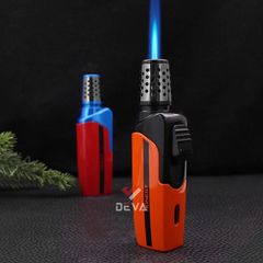 Bật lửa gas chính hãng Honest khò 1 tia lớn có ô cửa trong suốt BCZ 855