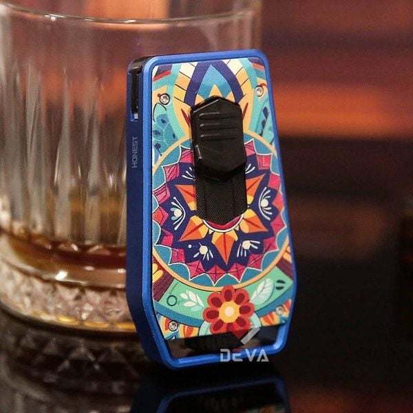 Bật lửa gas Honest khò 2 tia có cửa sổ quan sát nhiên liệu BCZ864