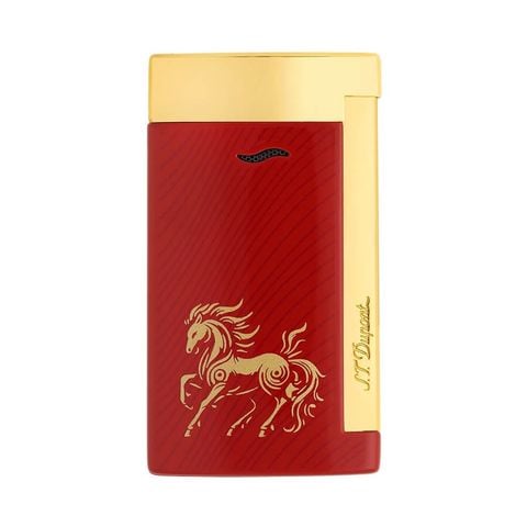 ST Dupont Slim 7 Horse ngựa đời mới 2026 lửa khò xanh DPK16