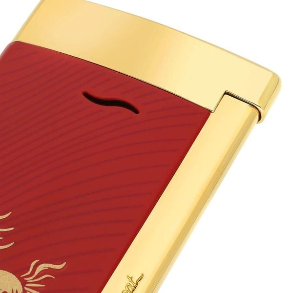 ST Dupont Slim 7 Horse ngựa đời mới 2026 lửa khò xanh DPK16