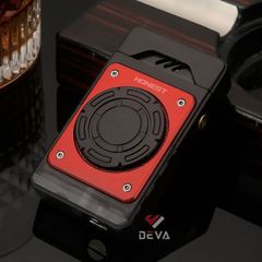 Bật lửa xăng chính hãng Honest đánh lửa điện kèm con quay fidget spiner BCZ870