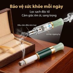 Tẩu đá ngọc dùng cho 1 cỡ thuốc to Zobo ZB 223