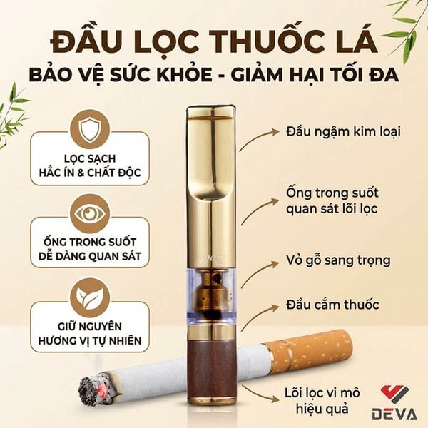 Tẩu lọc thuốc vệ sinh Zobo ZB350