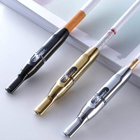 Tẩu lọc chính hãng Zobo nhiều size thuốc lá kèm ống đựng ZB-375