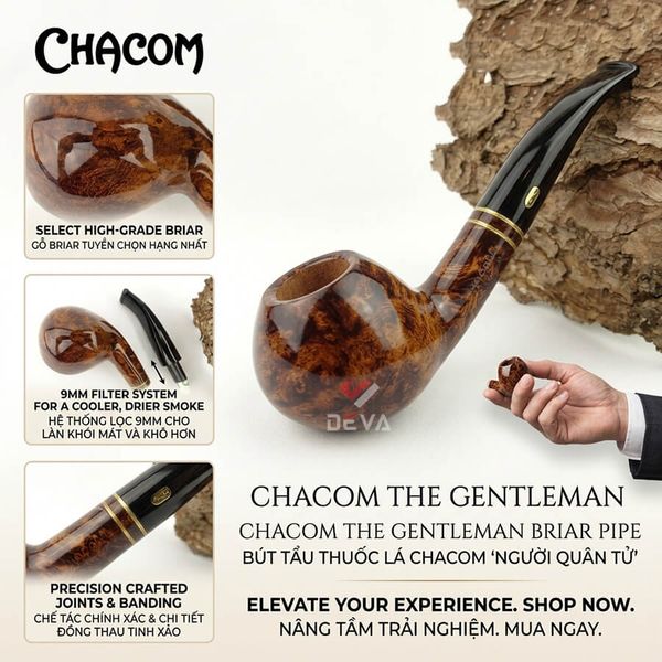 Tẩu gốc thạch nam Chacom Club N871A