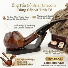 Tẩu gốc thạch nam Chacom Club N871A