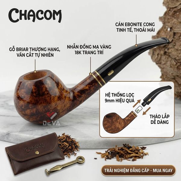 Tẩu gốc thạch nam Chacom Club N871A