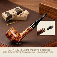 Mẫu tẩu gỗ thạch nam Chacom Club N127