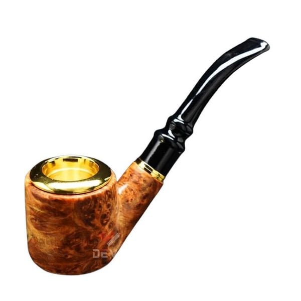 Tẩu thân gỗ cán sừng lõi thép Freesize TS22